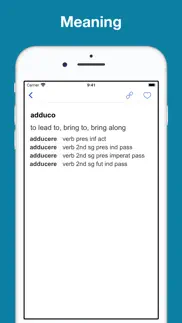 new latin grammar, glossary iphone screenshot 2