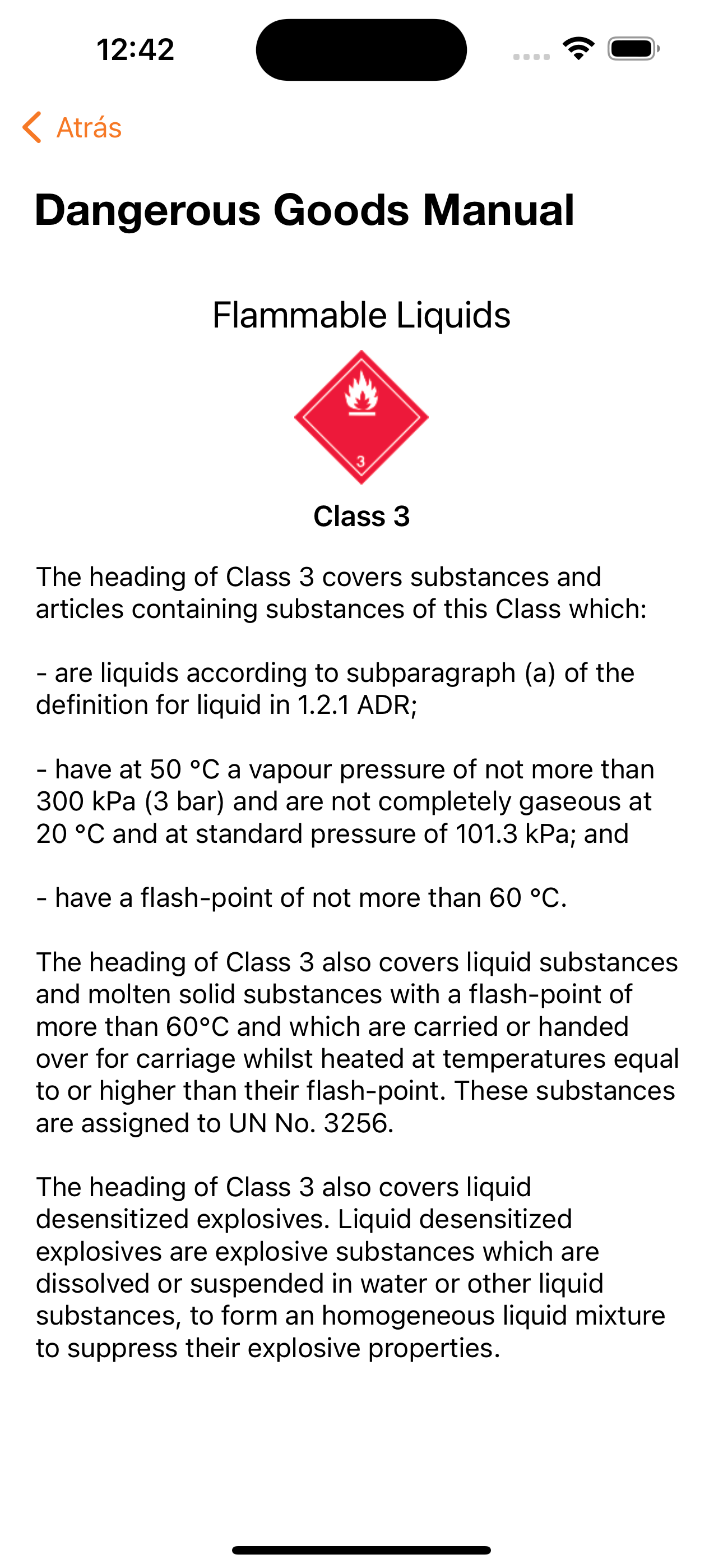 Dangerous Goods