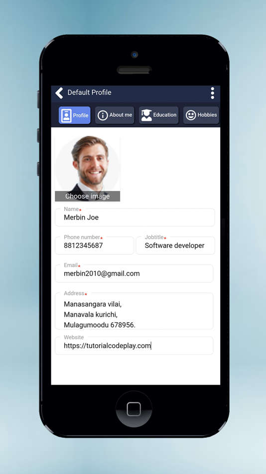 #6. Resume maker - resume tool (iOS) 由: Merbin Joe