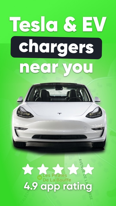 EV Chargepoint map Screenshot