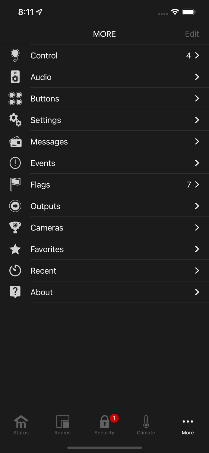 MyroHome for Leviton-HAI