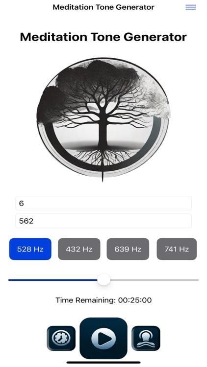 Meditation Tone Generator
