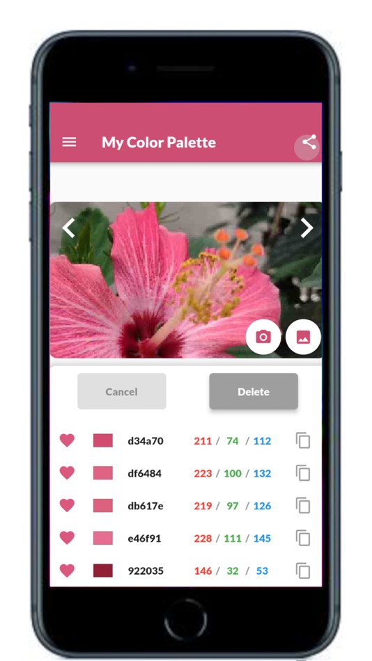 #7. My Color Palette with Photos (iOS) 게시자: Yasuko Takayashiki