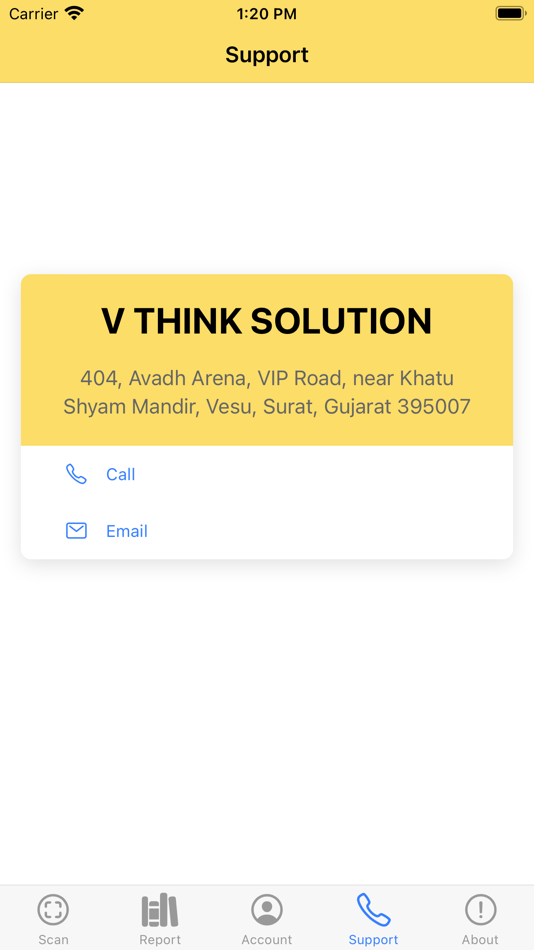 #6. SCAN ME - Entry pass scanner (iOS) By: V THINK SOLUTION