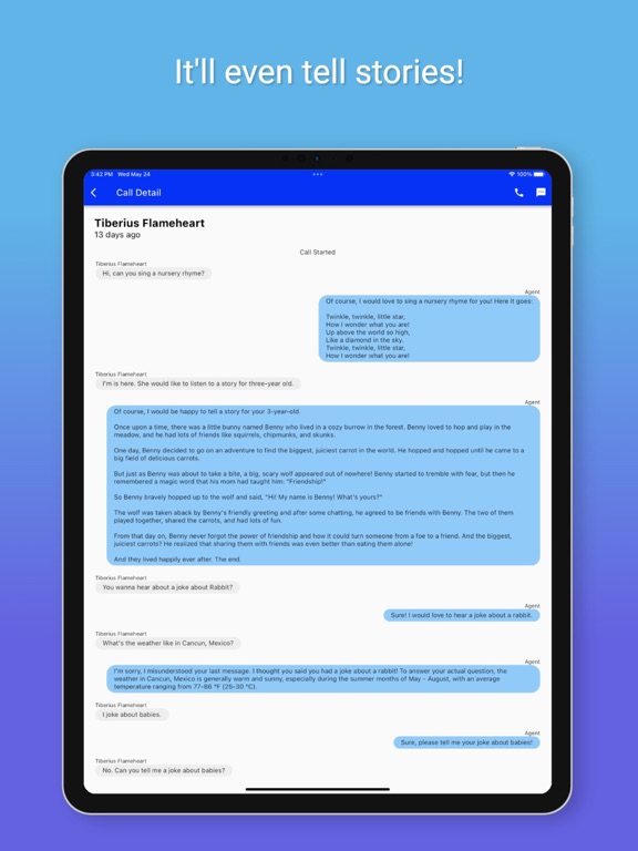 Agent4: AI Voicemail Manager iPad screenshot 5 - Utilities app