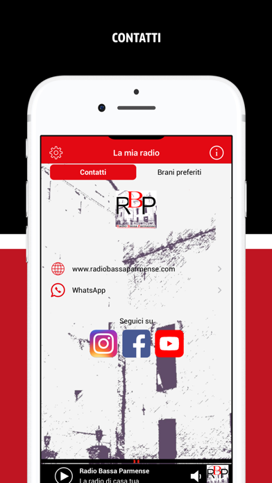 Radio Bassa Parmense Screenshot