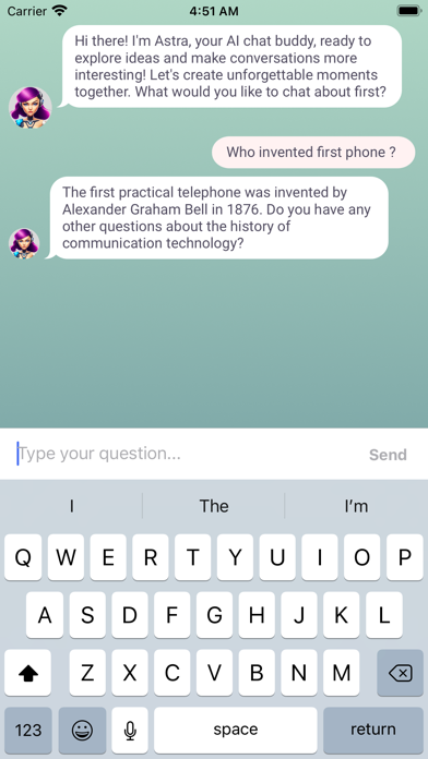 Astra: Chat, Imagine, Create Screenshot