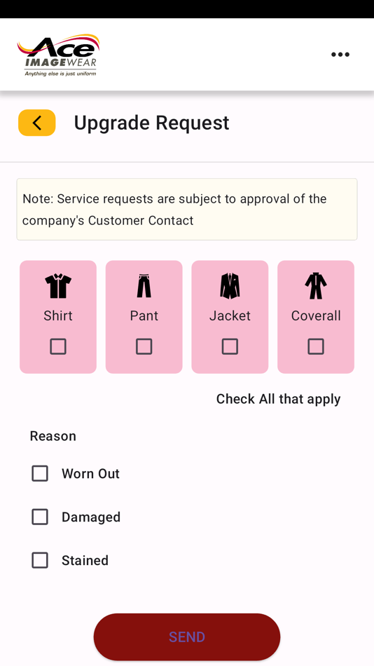 #3. Trace Uniform App (iOS) De: Shepherd's Uniform & Linen Supply Company