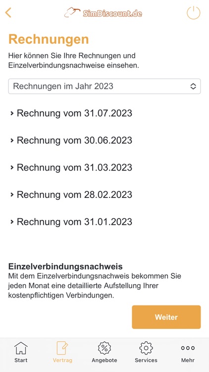 SimDiscount.de Servicewelt