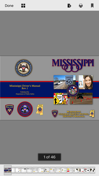 Mississippi DMV Test Prep Screenshot