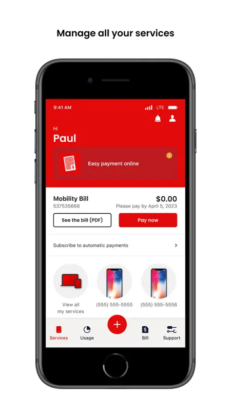 Virgin Plus My Account screenshot 1 of 8