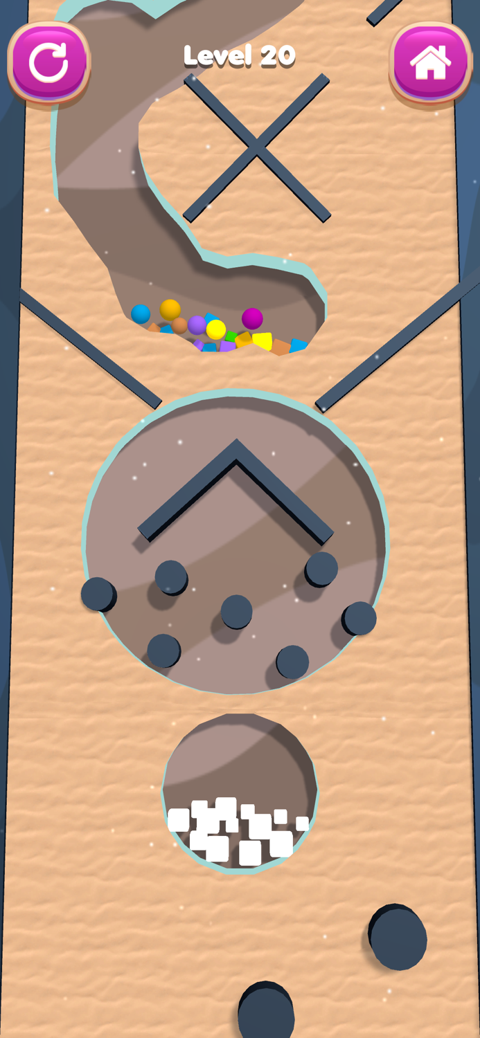 Fun Sand Balls Puzzle Games 3D