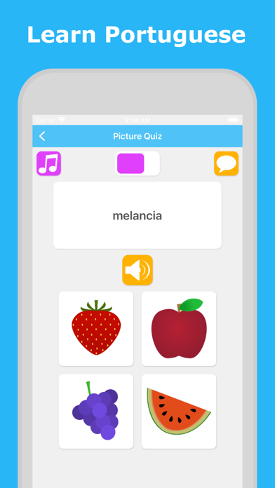 Learn Portuguese BR LuvLingua Screenshot