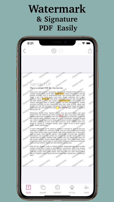 Watermark Photos : Logo Maker Screenshot