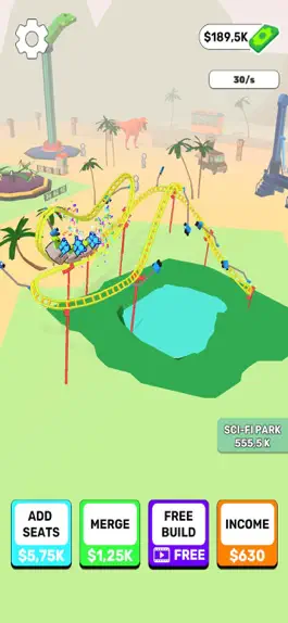 Game screenshot Moon Park 3D - Idle Tycoon apk
