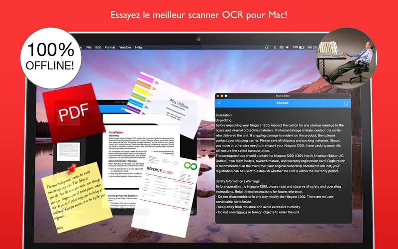 Screenshot #3 pour PDF Scanner de texte