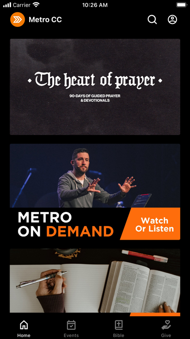 Metro Community Church Screenshot
