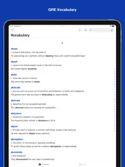 flashcards for gre vocabulary ipad resimleri 1
