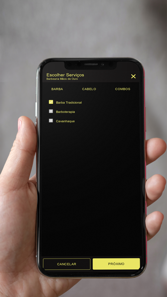 Barbearia Mãos de Ouro