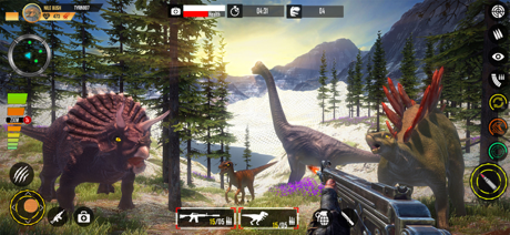 Real Dino Hunting Zoo Games 3D screenshot 7