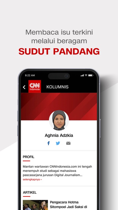 CNN Indonesia - Latest News Screenshot