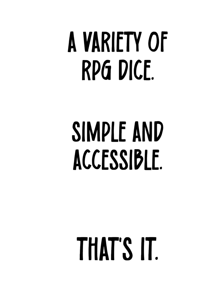 Simple Dice - Accessible Dice
