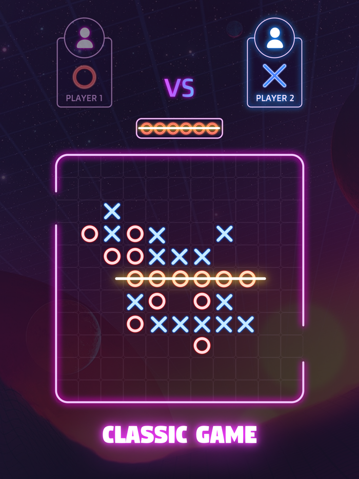 Tic Tac Toe 2 Player XO Game