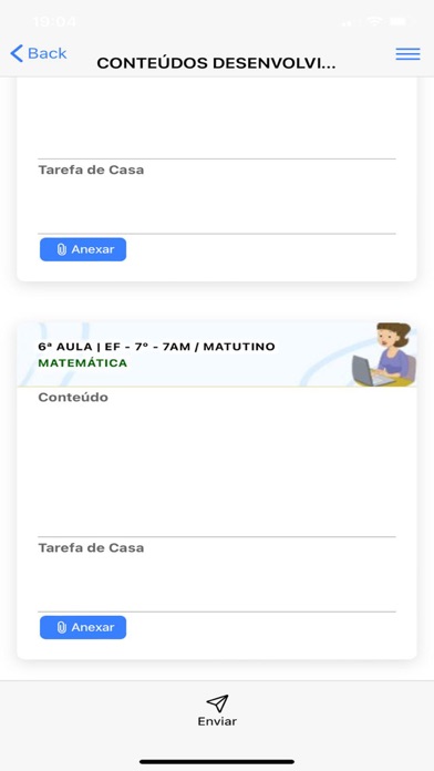 Agenda Educacional Screenshot