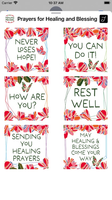 Prayers for Healing & Blessing Screenshot