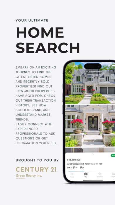 C21 Green - Home Search Screenshot