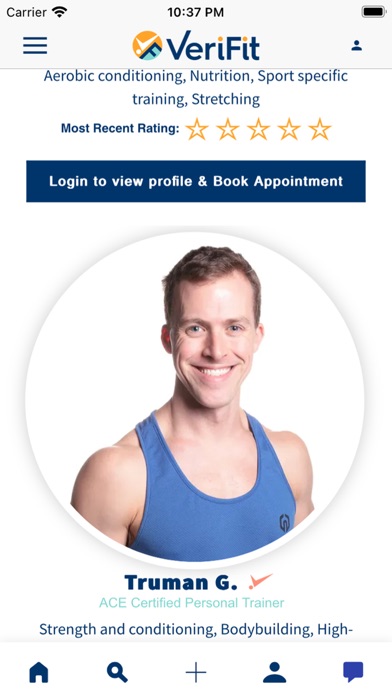 VeriFit Screenshot