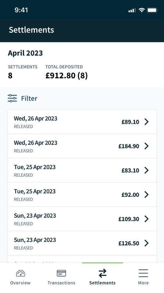 #7. Worldpay Dashboard (iOS) 由: WorldPay (UK) Ltd