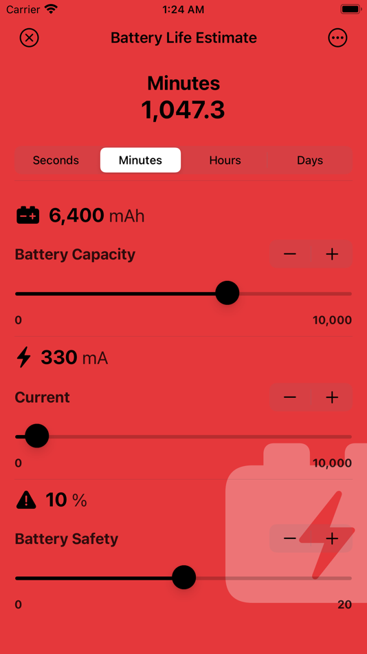 #8. Battery Life Estimate (iOS) 由: Leighton West
