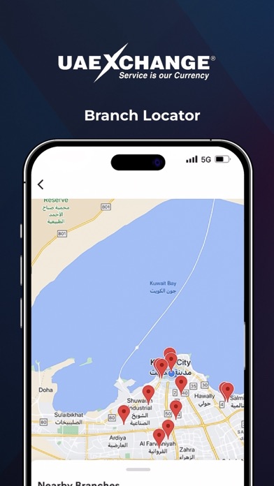 UAE Exchange Kuwait Screenshot