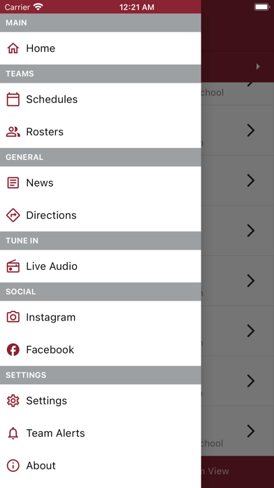 Helena High School Athletics Screenshot