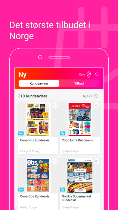 Kundeavisogtilbud.no Screenshot
