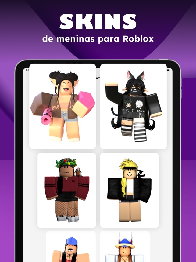 Skins para Roblox de meninas na App Store