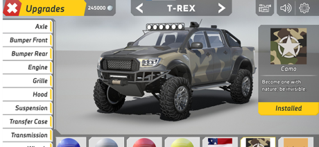 Off Road 4x4 Juegos de Trocas screenshot 7