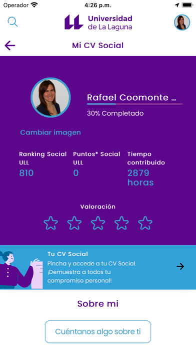 ULL Social Screenshot