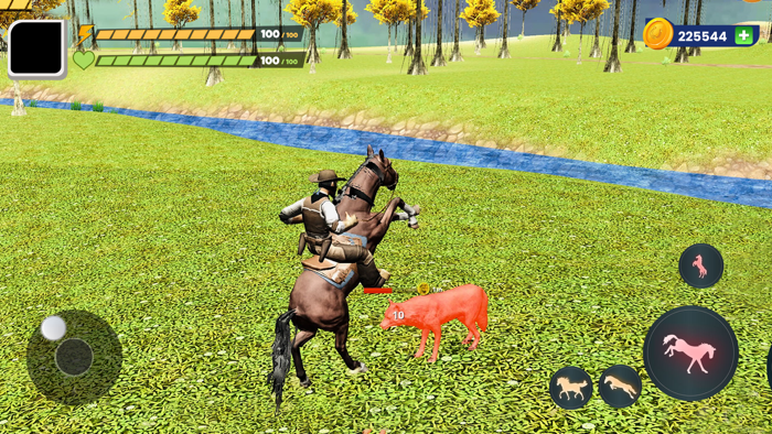 Wild Horse Survival Simulator