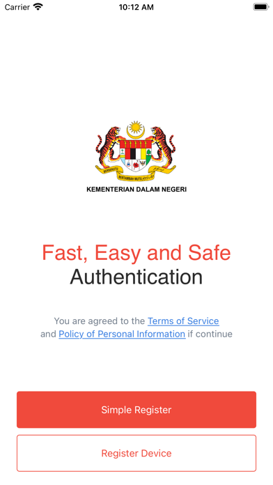 KDN Authenticator Screenshot 2 - AppWisp.com KDN Authenticator Screenshot 2 - AppWisp.com