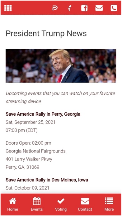 Ashtabula Co Republican Party Screenshot
