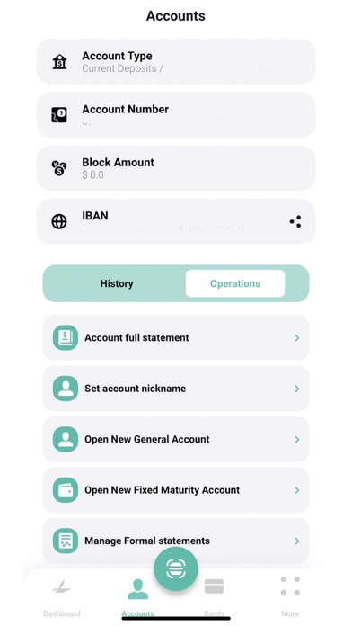 Arab Islamic Bank Mobile app Screenshot