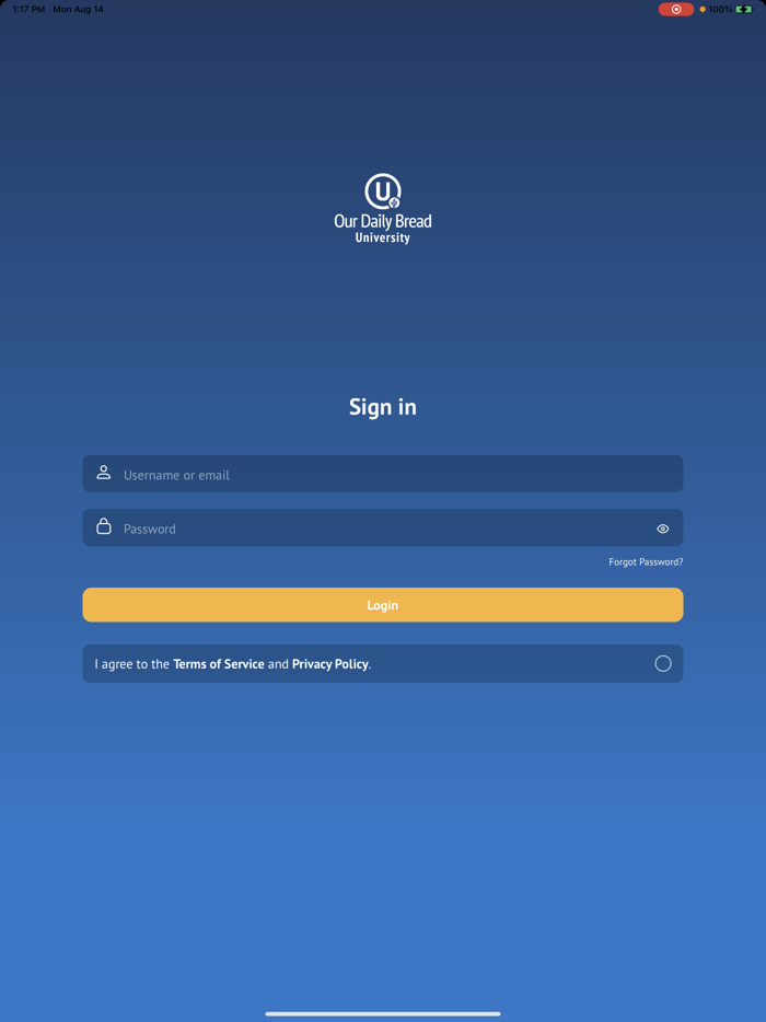 Our Daily Bread University