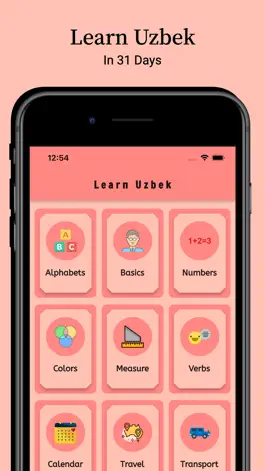 Game screenshot Learn Uzbek: For Beginners mod apk