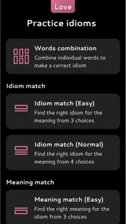 english love idioms iphone screenshot 4