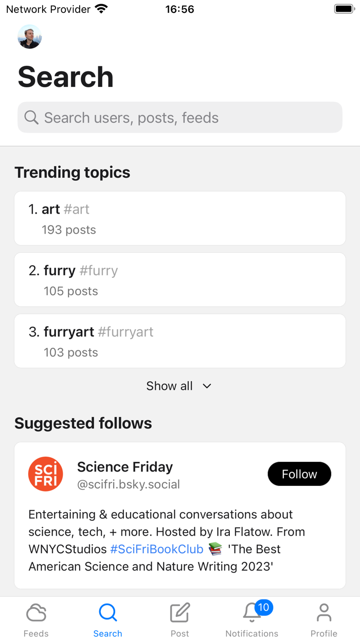 Graysky, a Bluesky client