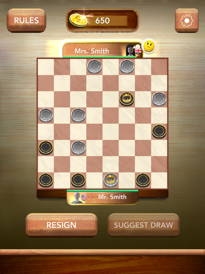 Checkers Online and Offline Game