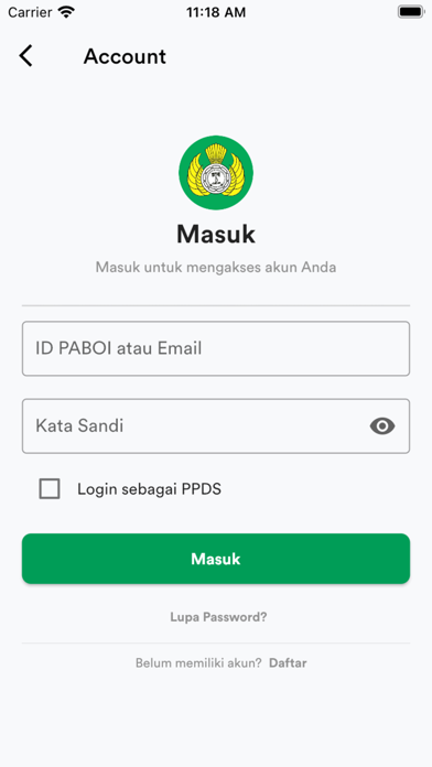 PABOI App Screenshot