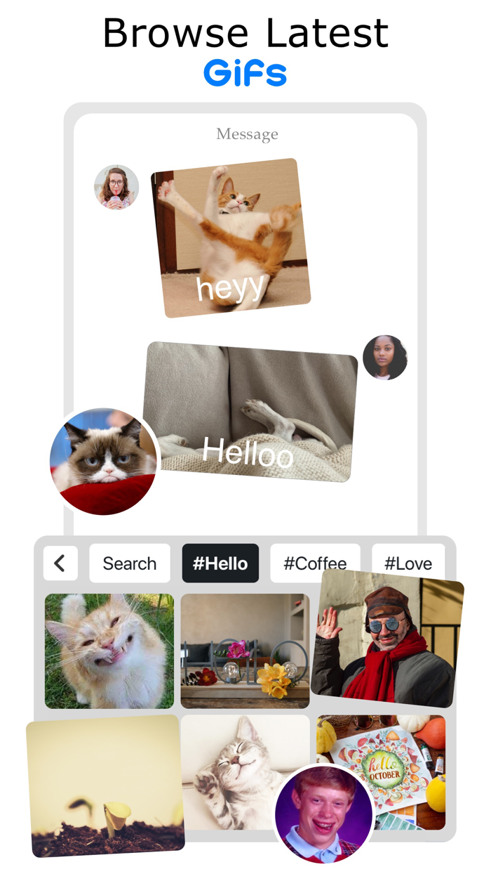 Font KeyboardFancy Text and Gif